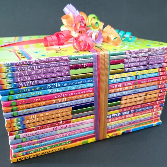 RAINBOW MAGIC FAIRIES FAIRY LOT OF 20 BOOKS SCHOLASTIC PRINCESS JEWEL PARTY - Picture 1 of 14